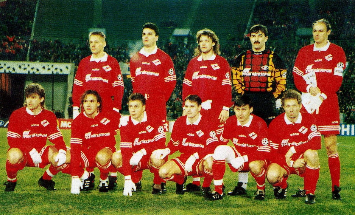 Спартак: все матчи в еврокубках с 1992 года - год 1995