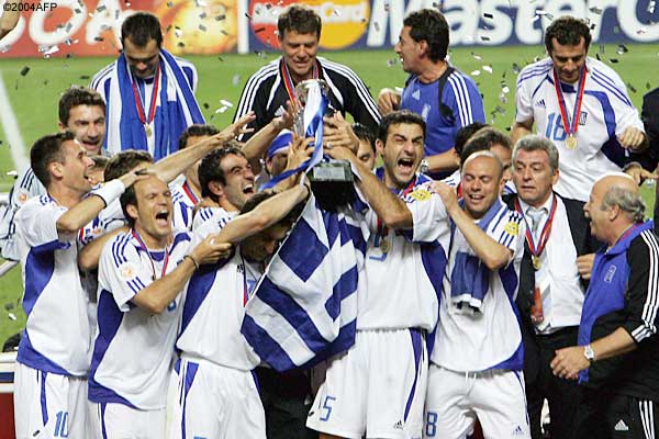 Сборная Греции - чемпион Европы 2004